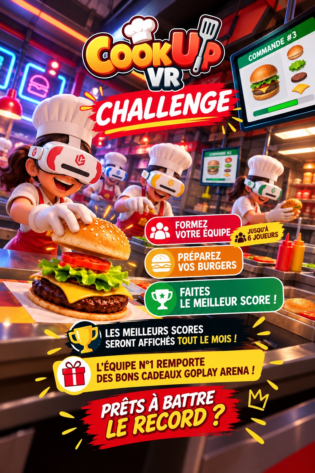 Affiche Cook'd Up VR Challenge